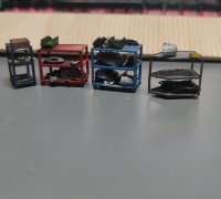 1:76 scale/ 00 Gauge 3d Printed B.T boxes 4 Pack 