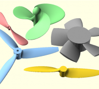 Frastødende Barmhjertige kollektion propeller" 3D Models to Print - yeggi