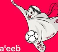 STL file Qatar 2022 World Cup Mascot - La'eeb・3D printer model to