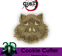 STL file TANJIRO COOKIE CUTTER - KIMETSU NO YAIBA 🍪・Template to download  and 3D print・Cults