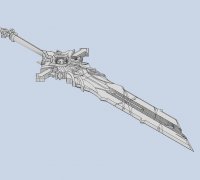 Genshin Impact Wolf's Gravestone Cosplay Sword 3D Model STL File –  Porzellan Props