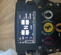 STL file Thrustmaster F1 wheel addon magnetic shifter (T300, TX