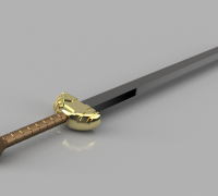 Claudine's Sword [3D Print Files]
