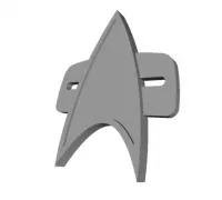 Voyager Cup Badge by Nicholas B, Download free STL model