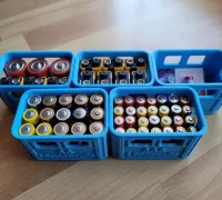 3D Printable Stackable Beer Crate by PeterGram