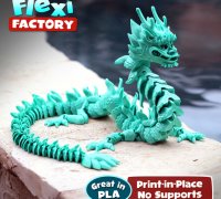 Flexifier: flexi 3D models generator (print-in-place) by Lucandia, Download free STL model