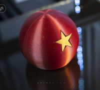 Free STL file DRAGON BALL SPHERES - CHRISTMAS 🐉・3D printer model