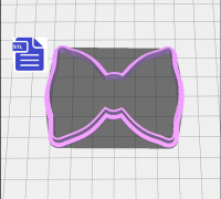 3D file Bow Ribbon relief 🏹・Model to download and 3D print・Cults