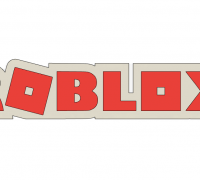 Free 3D file Roblox logo 🚩・Model to download and 3D print・Cults