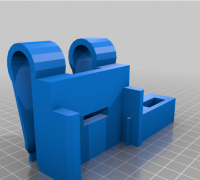 STL file Baofeng UV5R ExoSkeleton 🔫・3D printer design to