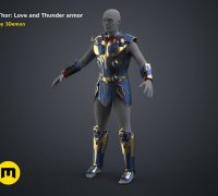 Thor God of Thunder Marvel - STL files for 3D Printing