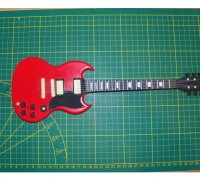 STL file Electric Guitar - Gibson Les Paul Slash 1959 ⚡・3D print object to  download・Cults