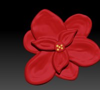 Flower Sand Molds by DLeora, Download free STL model