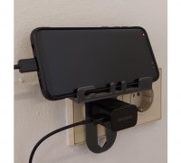 Universal dual Smartphone wall mount / Universelle Doppel-Handy- Wandhalterung by Allpa, Download free STL model
