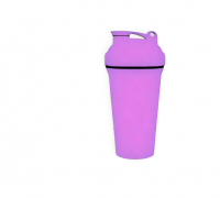 3d Render Of Preworkout Shaker Over White Stock Photo - Download