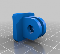 Dash Cam to GoPro Mount Adapter for Toyota Tacoma by EvilBetty - Thingiverse