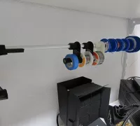 recoge cables x2 (spool holder) by neo, Download free STL model