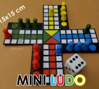Ludo board game figurines. 3D Stock Photo - Alamy
