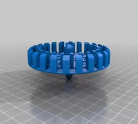 3D Printed Bathtub Strainer (Hair Catcher) by Xansibar