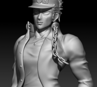 STL file Jotaro / Star Platinum Jojo Figures ⭐・3D printing idea to  download・Cults