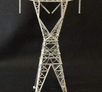 3D file electric tower - power tower ⚡・Model to download and 3D print・Cults