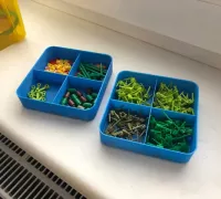 Lego Sorting Trays by mmmries, Download free STL model