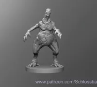 SCP-096 shy Guy Model for Dungeons and Dragons 