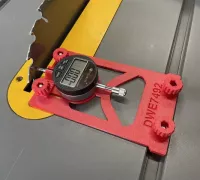Thin Rip Jig for table saw (DeWalt 7492) by Woodenti, Download free STL  model