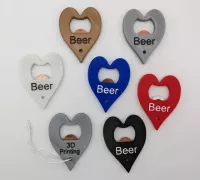 The Penny Popper: A one handed magnetic bottle opener for your fridge by  Adam L, Download free STL model