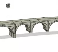 Magic Track Bridge Dowel by meagerfindings, Download free STL model