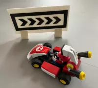 STL file wheel type original mario kart live home circuit 🛞・3D