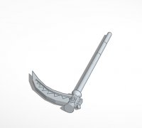 3D file Soul Eater Cosplay Scythe 💬・3D print object to download