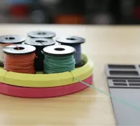 Free STL file Wire Spool Holder Small 🤏・3D printable design to
