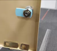 Tubulaire Serrure Porte-locksport 3D Imprimé 
