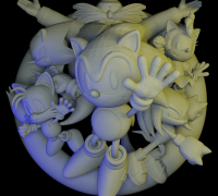 Metal Sonic by 3d man, Download free STL model