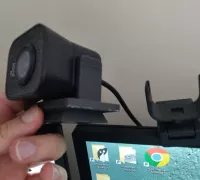 Logitech Streamcam Mount with Joint (Remix) by scross01, Download free STL  model