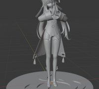 3D file HU TAO Staff of Homa STL Files [Genshin Impact] 🎮・3D printer model  to download・Cults