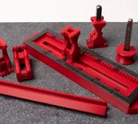 STL file 3D PRINTED LETTER INK STAMPS 🔢・3D printer model to download・Cults