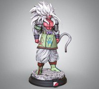 STL file Goku Super Sayajin - dragon ball z・3D printer design to  download・Cults