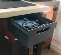 Under Desk Drawer Office Storage 3D Printed Desk Organizer 