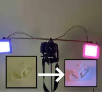 STL file DIY LED Panel Light - 3D Printed Dimmable 🔌・Model to