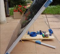 Archivo STL gratis marco basculante para panel solar flexible de 100W  ☀️・Plan de la impresora 3D para descargar・Cults