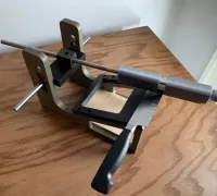 Knife sharpening jig, 3D CAD Model Library