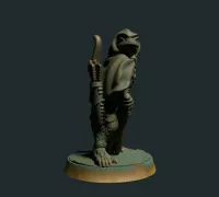 Grim Reaper 28mm (supportless, FDM friendly) by Brite Minis