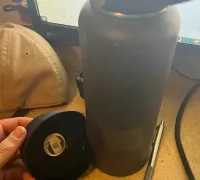 Hydro Flask Cup Holder Adapter by Rex, Download free STL model