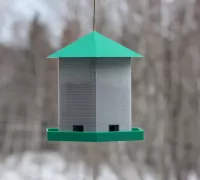 Fichier 3D gratuit Mangeoire sphérique pour oiseaux 🌳・Modèle pour  impression 3D à télécharger・Cults
