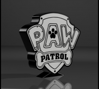 Free STL file chase paw patrol led lamp (patrulha pata) 🐾・3D printer  design to download・Cults