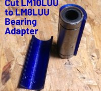 Prusa lubricant LM8UU adaptor (Bearing pacifier) by Honza David