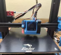 Ender 3 - BL touch / 3D touch mount by BigDee, Download free STL model