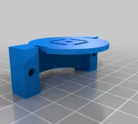 3D Printer Light - IKEA Kapplake Mount for Aluminum Extrusion by Elothan, Download free STL model